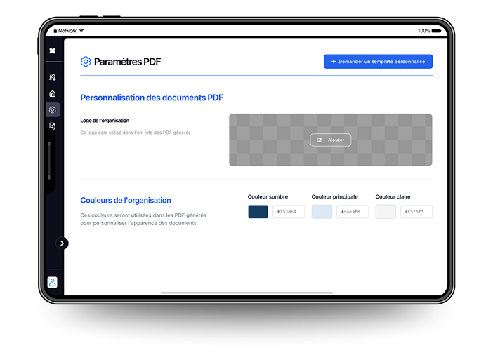 Personnalisation des documents PDF